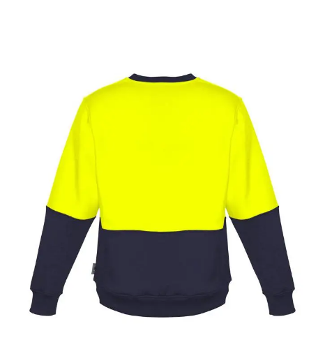 Picture of Syzmik, Unisex Hi Vis Crew Sweatshirt